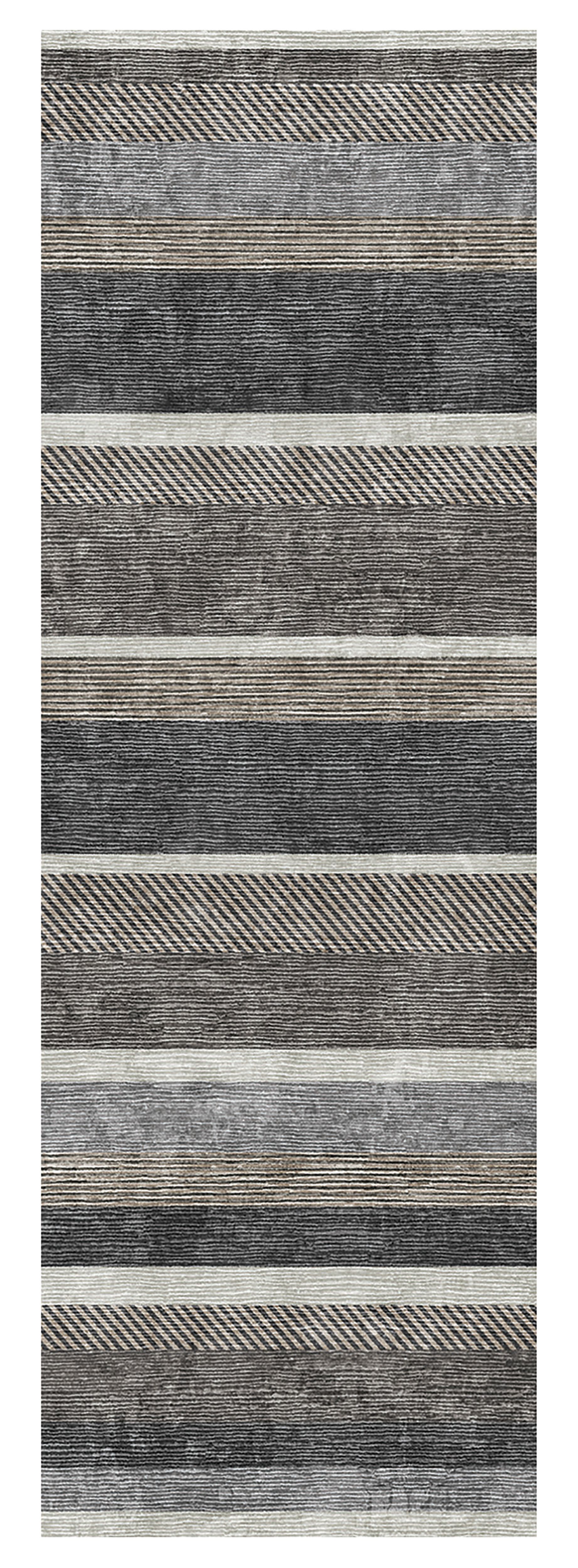 Nasrin Grey Traditional Rug 180cmx60cm