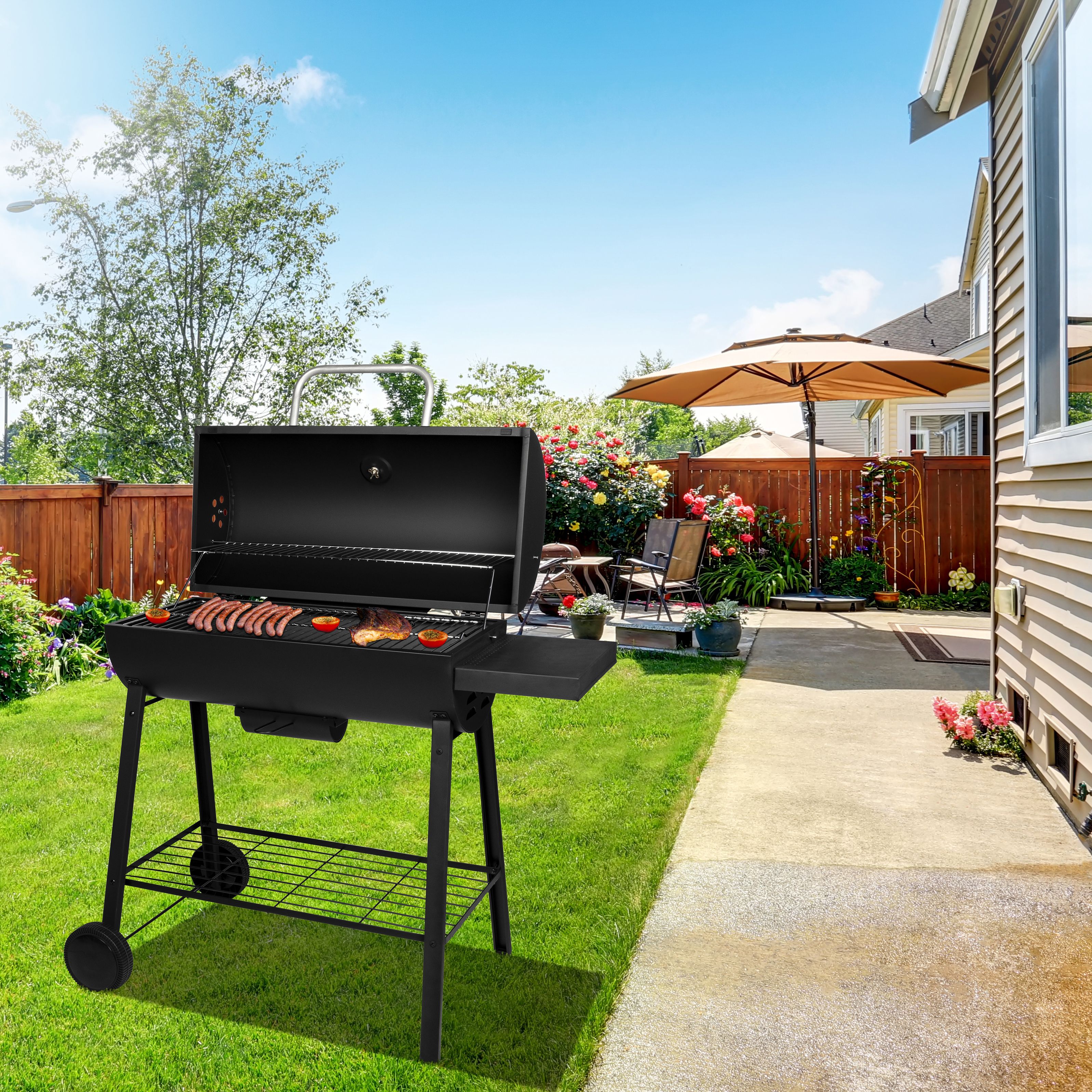 Natrona Black Charcoal Barbecue