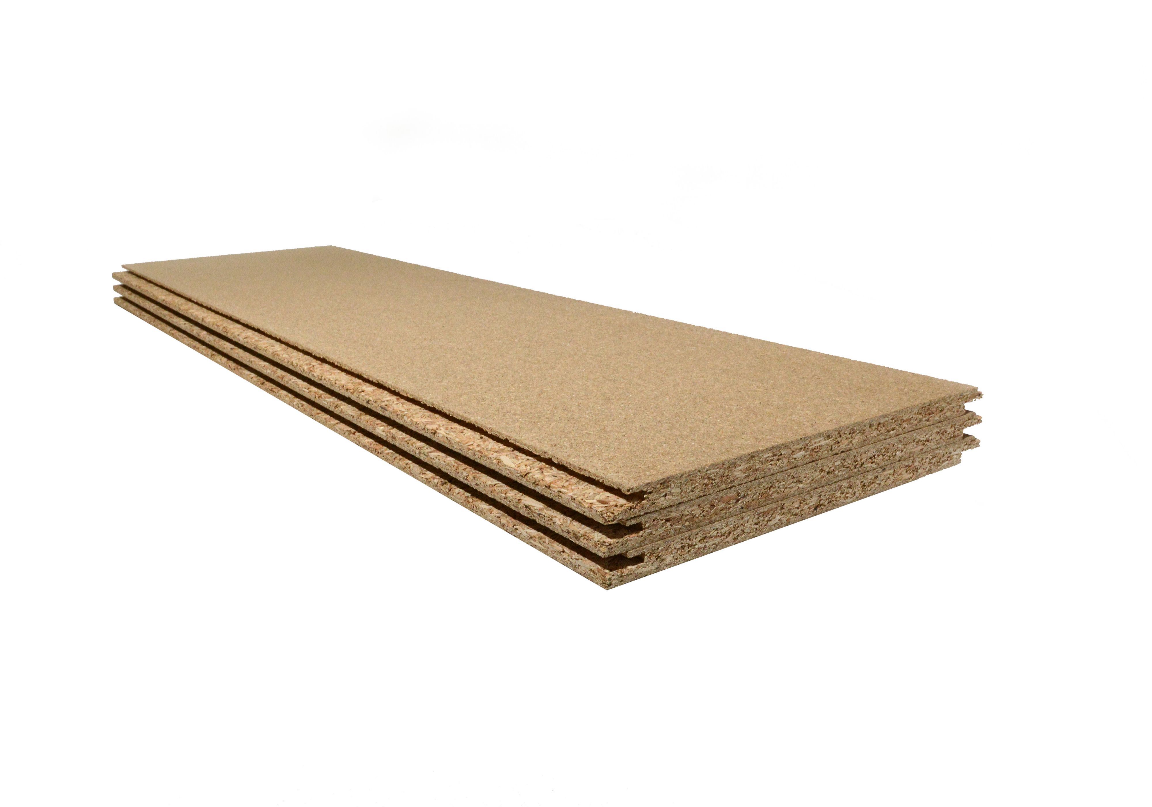 Natural Chipboard Loft panel (L)1.22m (W)0.33m (T)18mm , Pack of 3