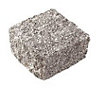 Natural Granite Dark grey Paving set 9.06m², Pack of 720