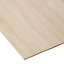Natural Hardwood Plywood Board (L)0.81m (W)0.41m (T)3.6mm
