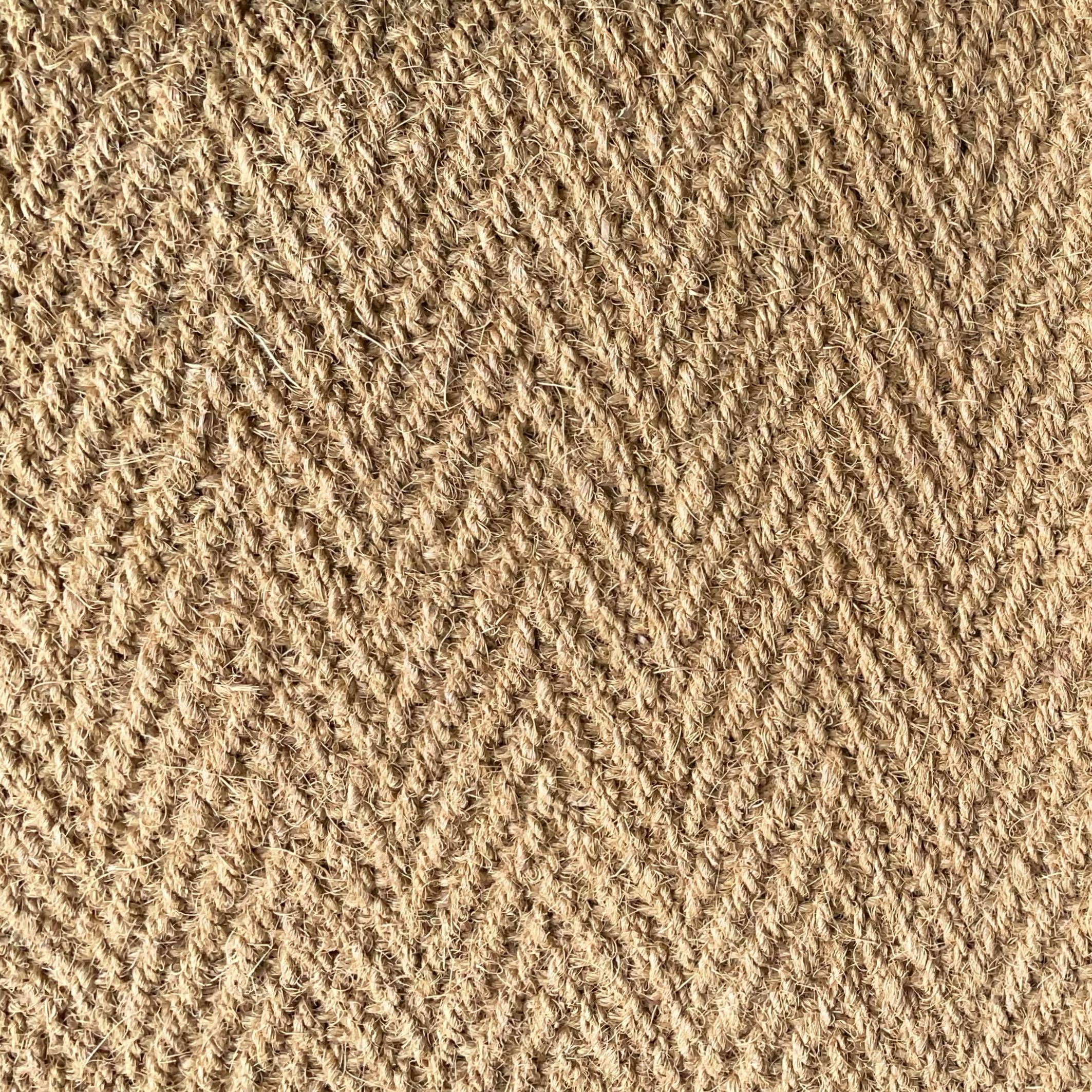Natural Herringbone Medium Rug, (L)170cm x (W)120cm