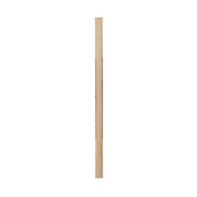 Natural Oak Stop chamfered spindle (H)900mm (W)41mm