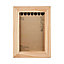 Natural Pine effect Single Picture frame (H)13.6cm x (W)18.6cm