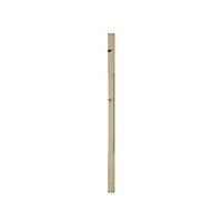 Natural Pine Stop chamfered spindle (H)900mm (W)41mm