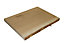 Natural Waney edge Oak Furniture board, (L)0.4m (W)250mm-300mm (T)25mm