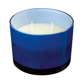 Navy Lemon grass Citronella Scented candle Small