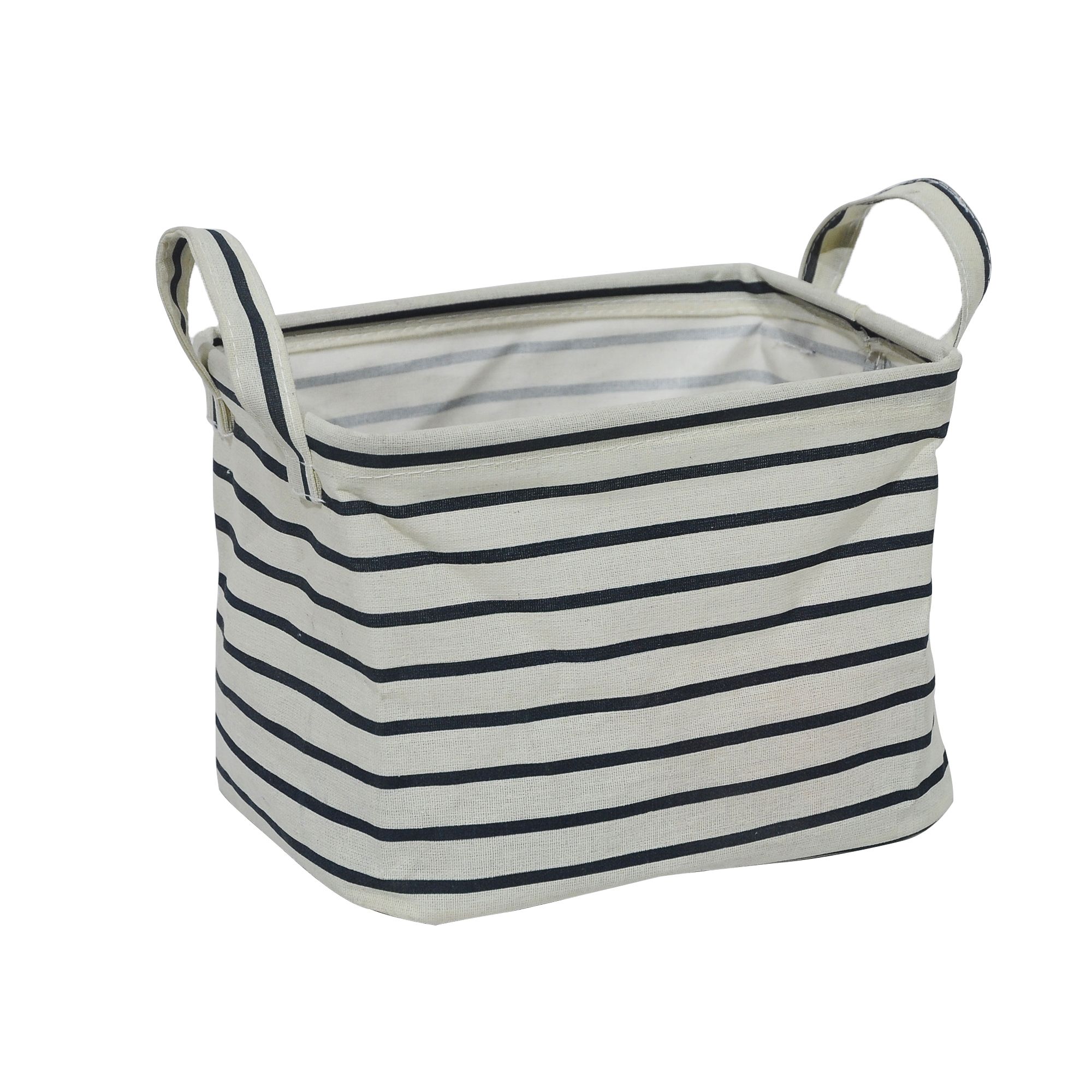 Navy stripe Basket