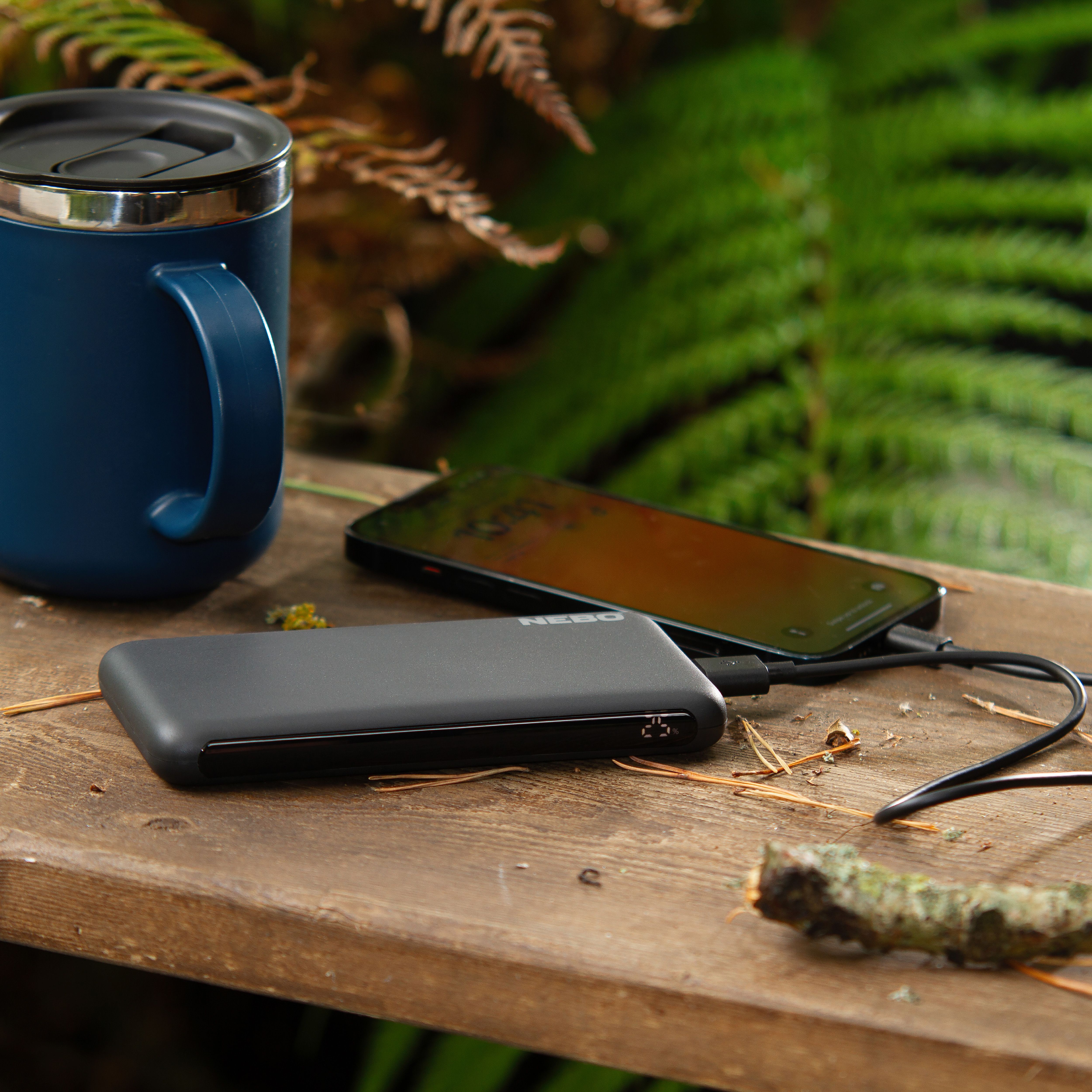 Nebo Black Portable Power bank 10000mAh