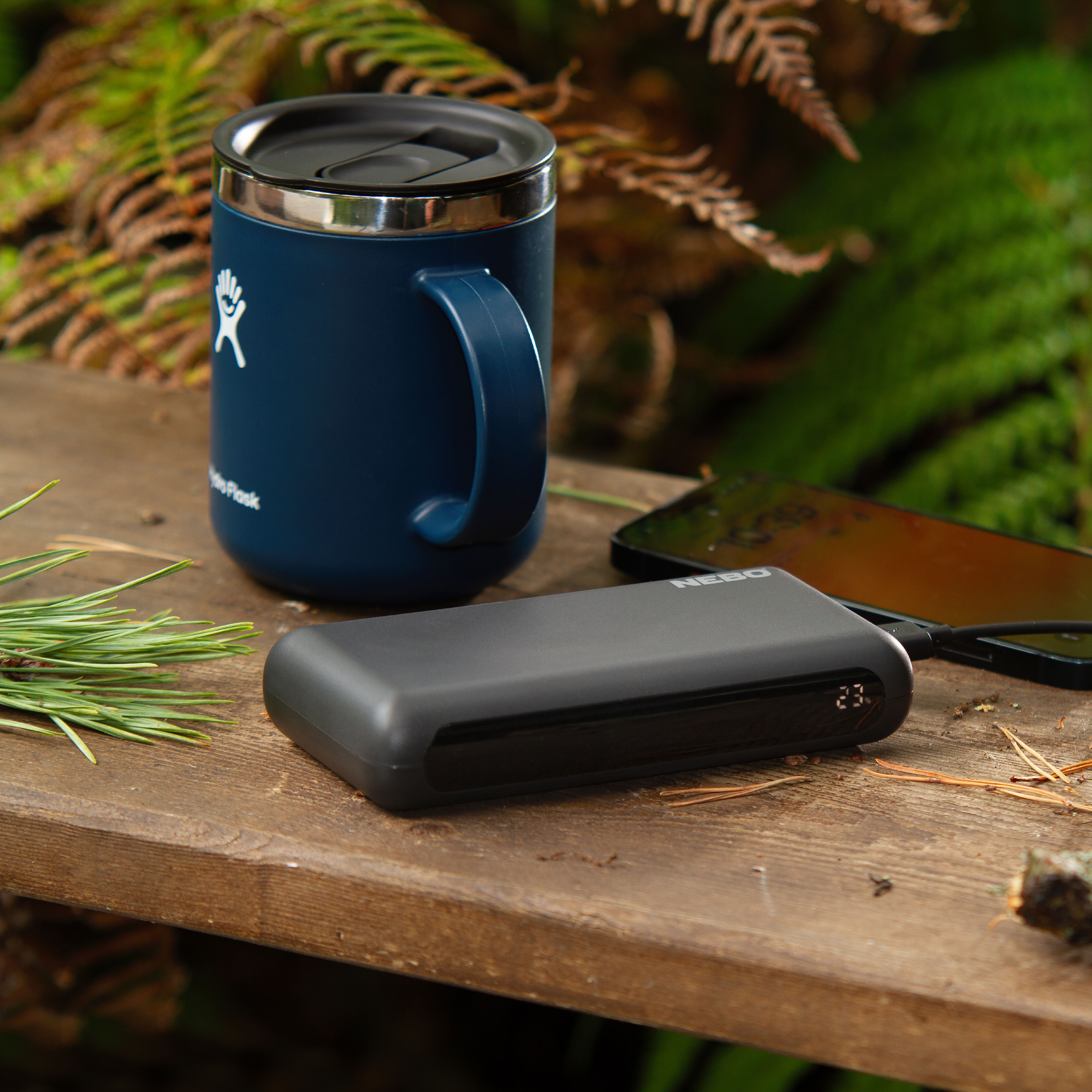 Nebo Black Portable Power bank 20000mAh