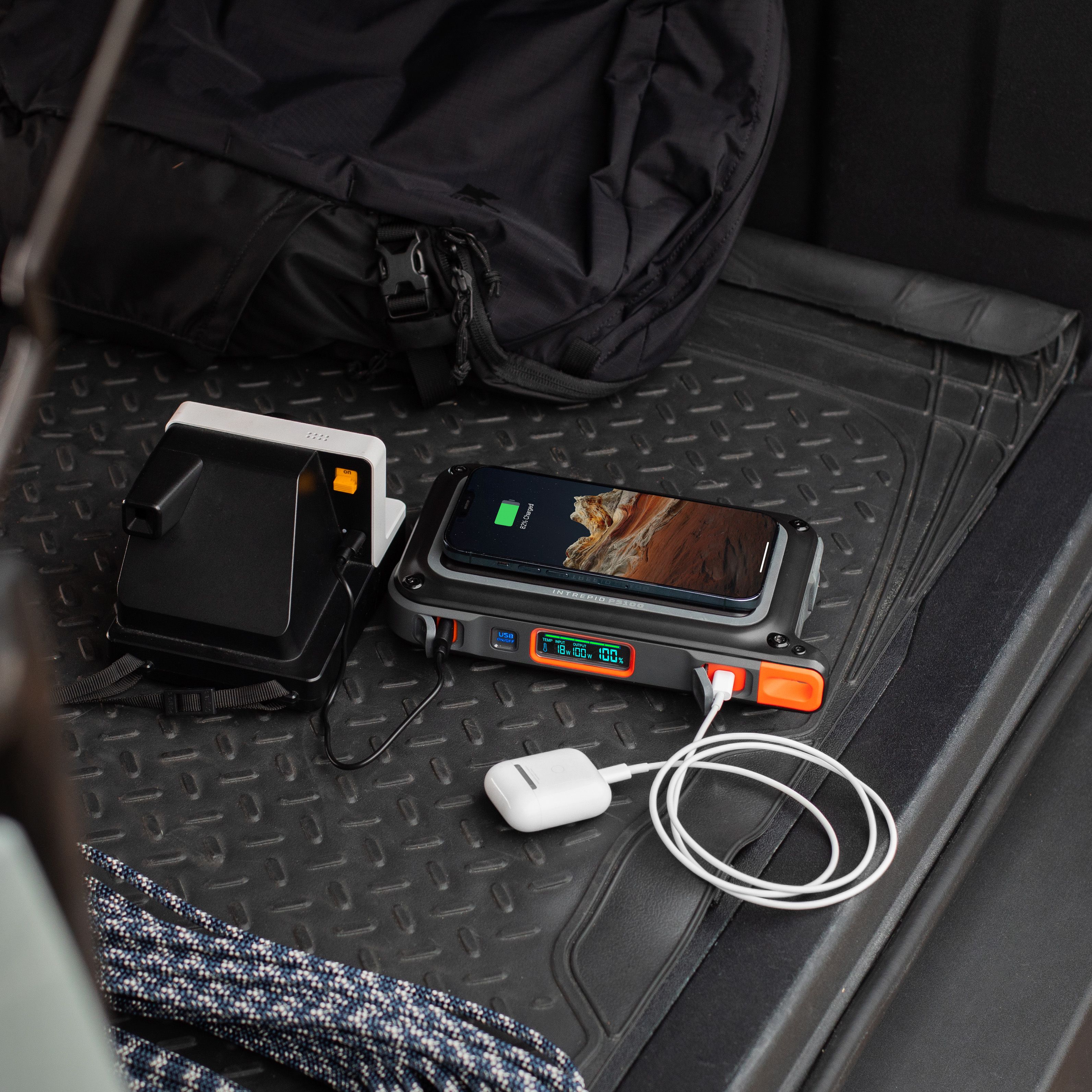Nebo Rambler 100 Grey Portable Power bank 26000mAh