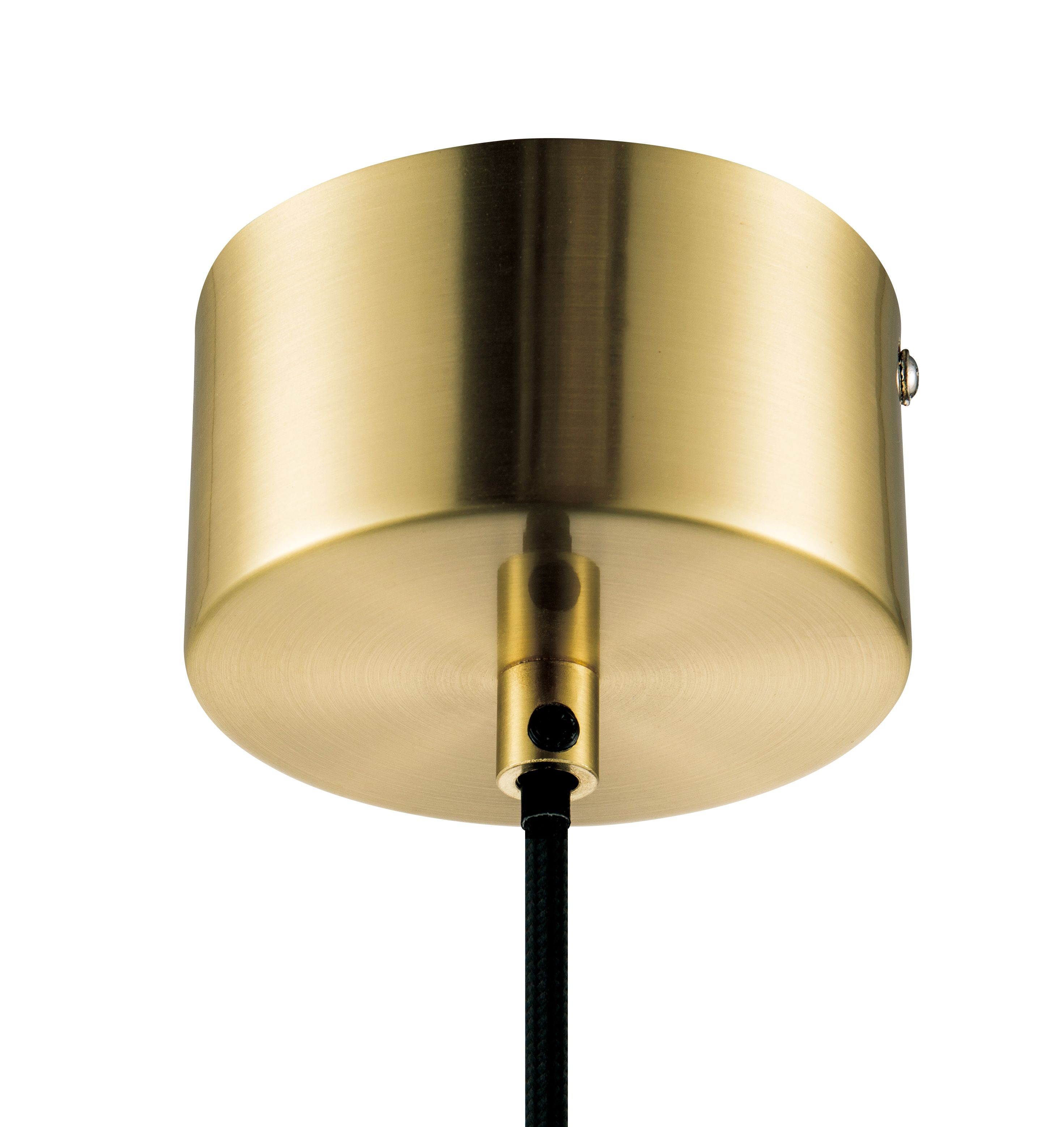 Nedoki Brass effect Pendant ceiling light, (Dia)350mm