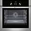 Neff B14M42N5GB Built-in Single Multifunction Oven - Stainless steel stainless steel effect