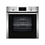 NEFF B3CCC0AN0B Built-in Single Multifunction Oven - Stainless steel effect