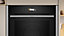 Neff B54CR31N0B Built-in Single electric multifunction Oven - Black & stainess steel