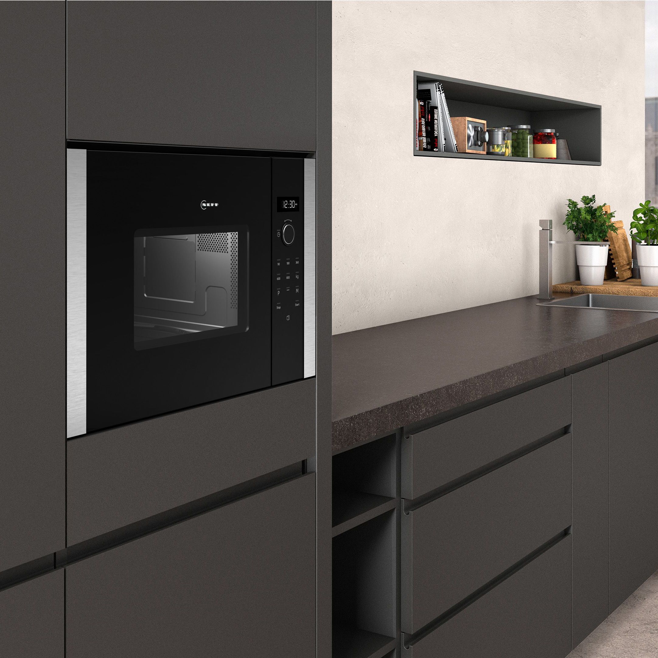 NEFF HLAWD23N0B N50 MICROWAVE