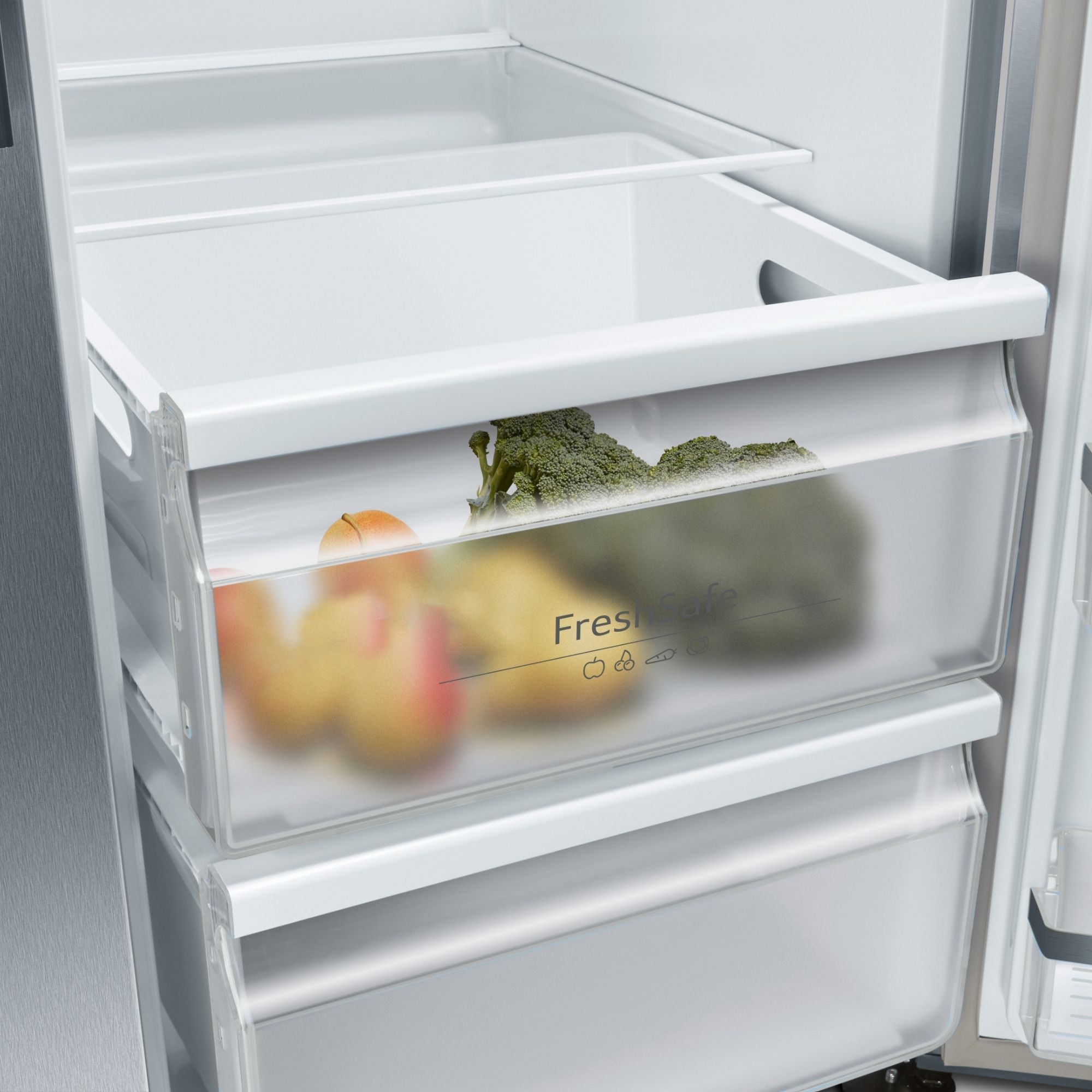 Neff KA3923IE0G American style Freestanding Frost free Fridge freezer