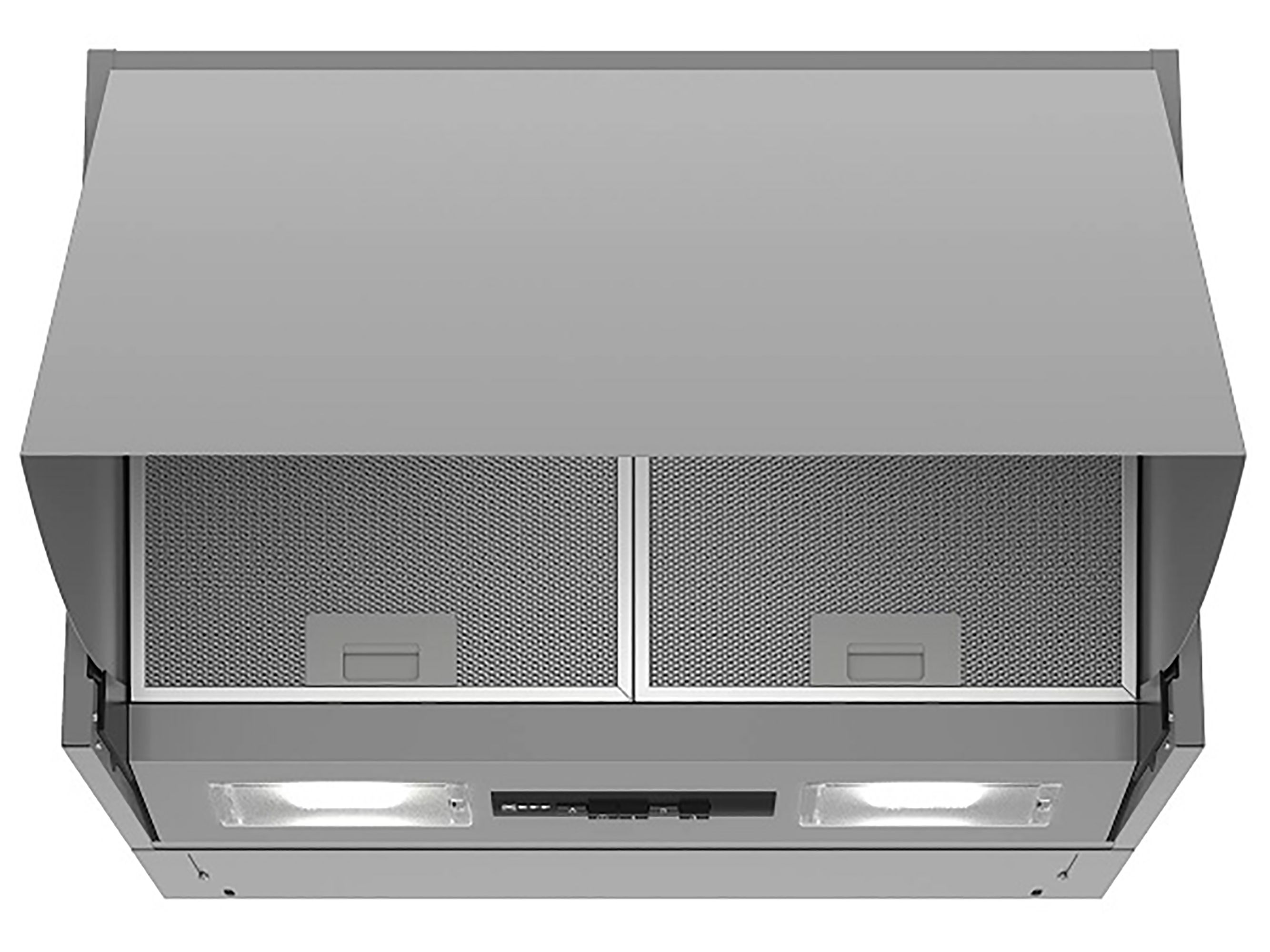 Neff N30 D64MAC1X0B Stainless Steel Integrated Cooker Hood, (W)59.9cm ...