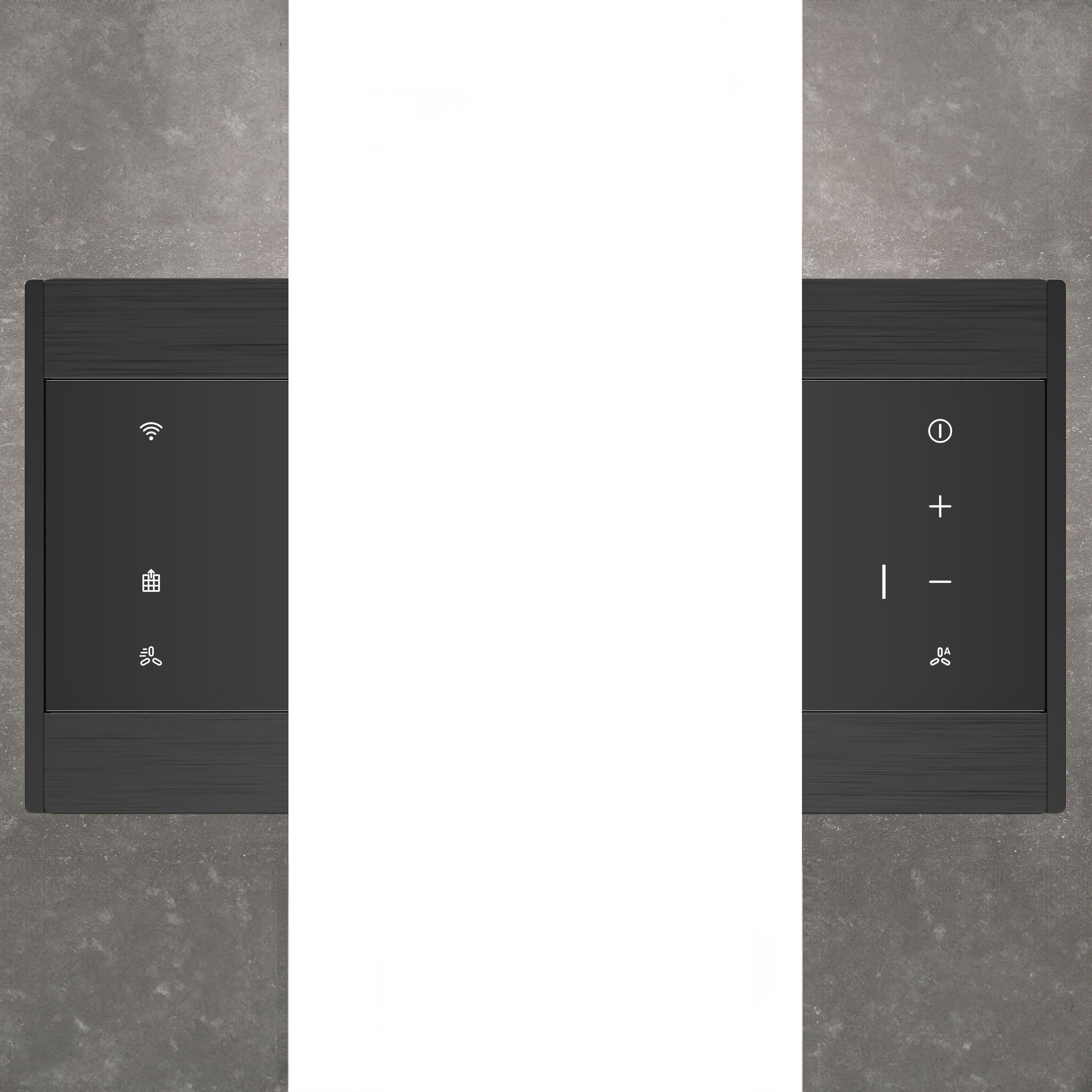 NEFF N90 I88WMM1S7B Glass & steel Downdraft Cooker hood (W)80.2cm - Black