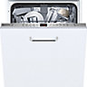 Neff S583C50X0G Integrated Slimline Dishwasher - White