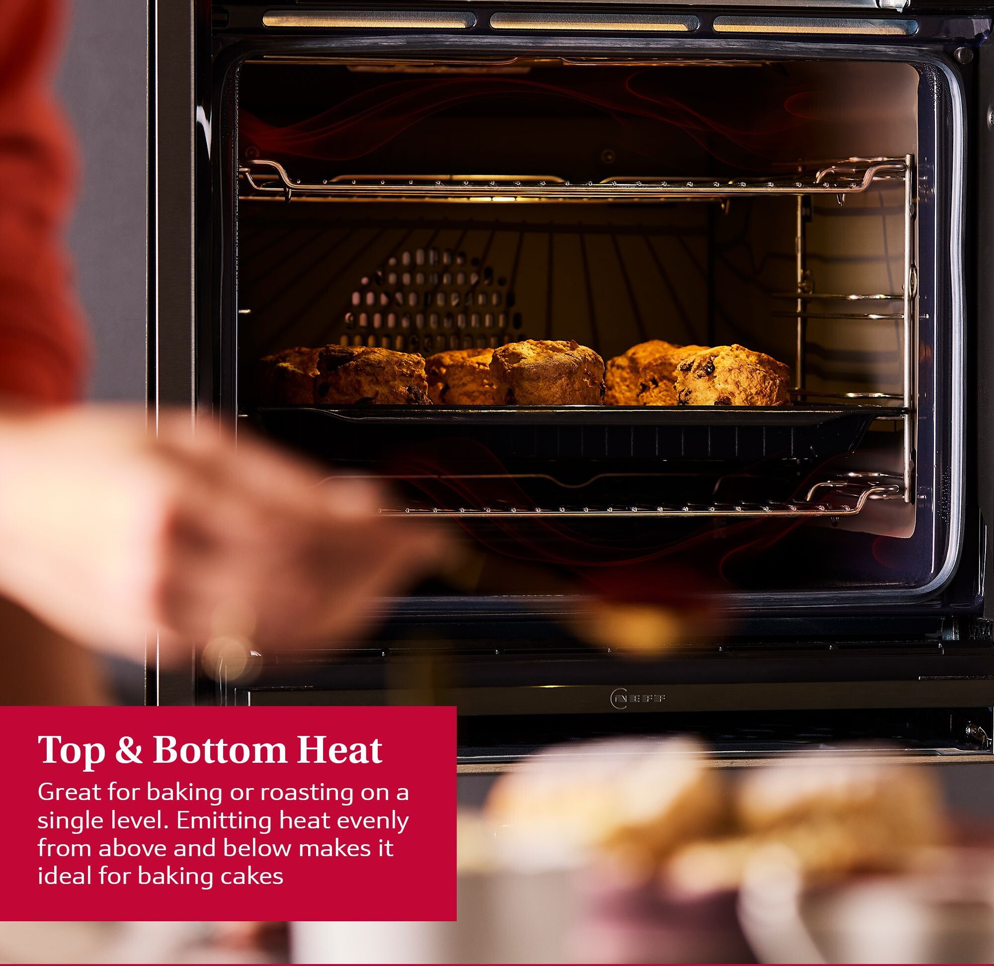 NEFF Slide&Hide B6ACH7AG7B Built-in Single Multi-function pyrolytic Electric Oven - Black