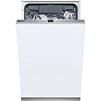 Neff SPV25CX00G Integrated Slimline Dishwasher - White