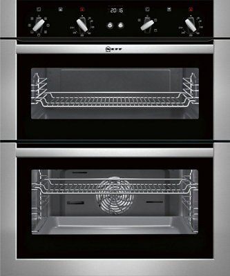 Neff U17M42N5GB Double oven - Stainless steel effect