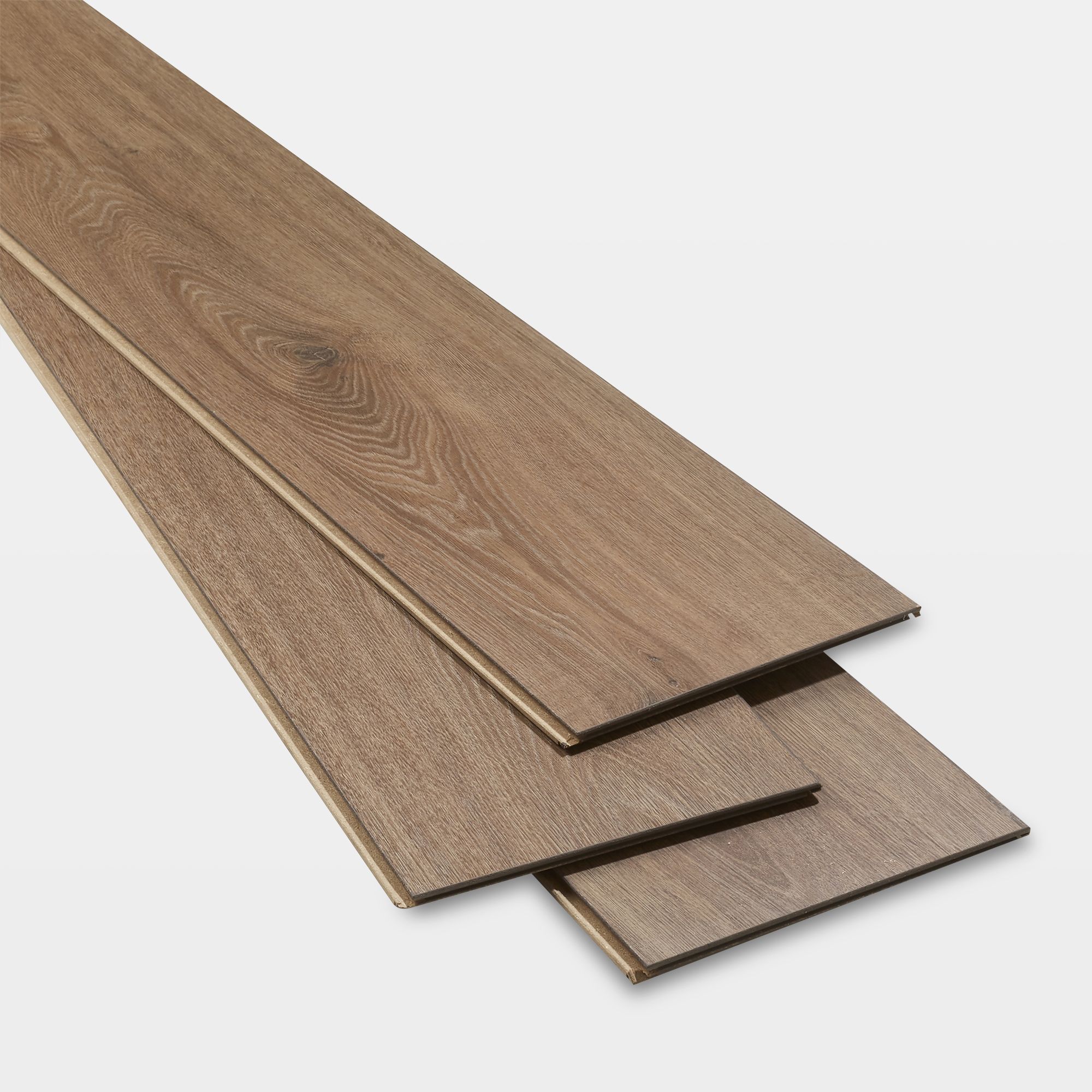 Neston Natural Gloss Oak effect Laminate Flooring Sample