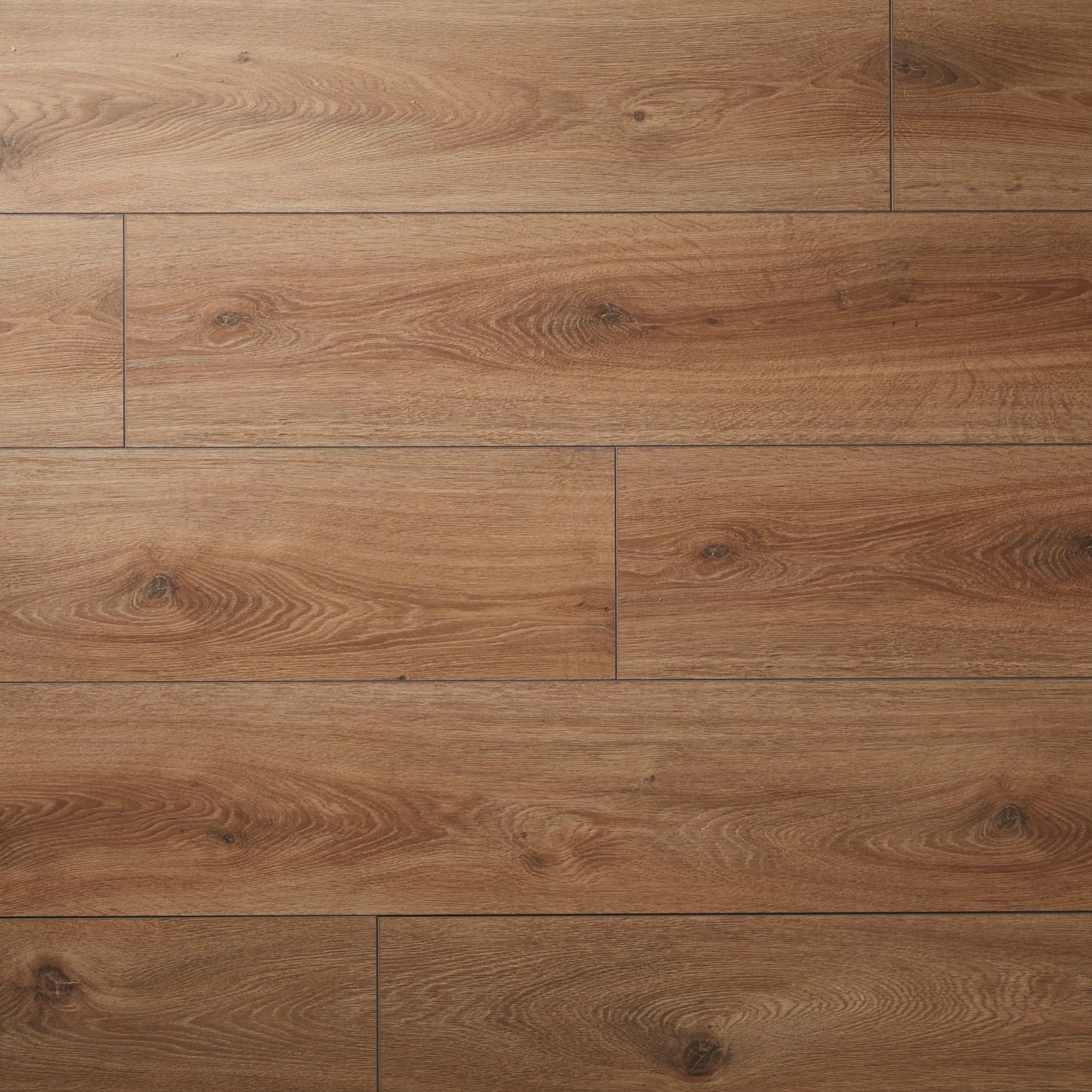 Neston Natural Gloss Oak effect Laminate Flooring Sample