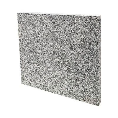 New Rhode Island Light grey Natural granite Paving slab, 0.16m² (L)400mm (W)400mm