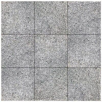 New Rhode Island Light grey Natural granite Paving slab, 0.16m² (L)400mm (W)400mm