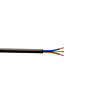 Nexans Black 3 core Multi-core cable 0.75mm² x 5m
