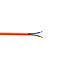 Nexans Orange Multi-core cable 1mm² x 5m