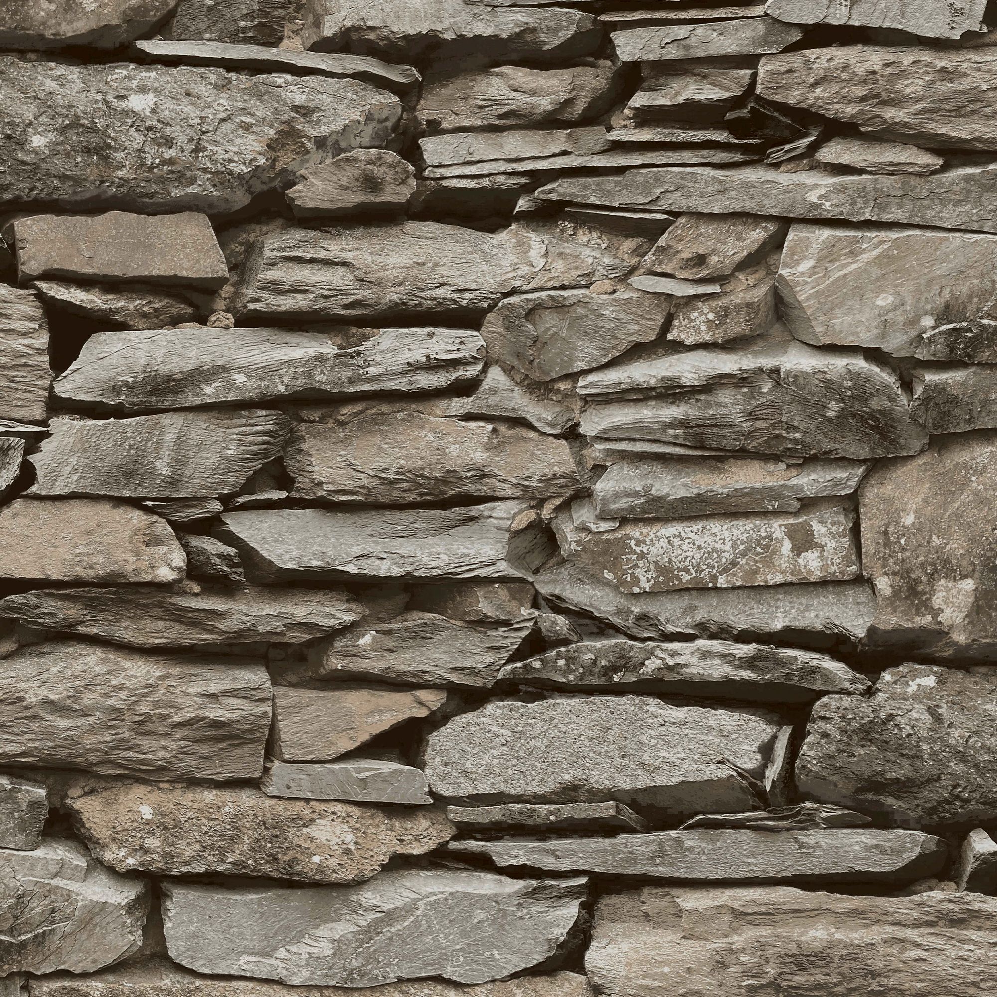 Next Ledgestone wall Natural Smooth Wallpaper Sample