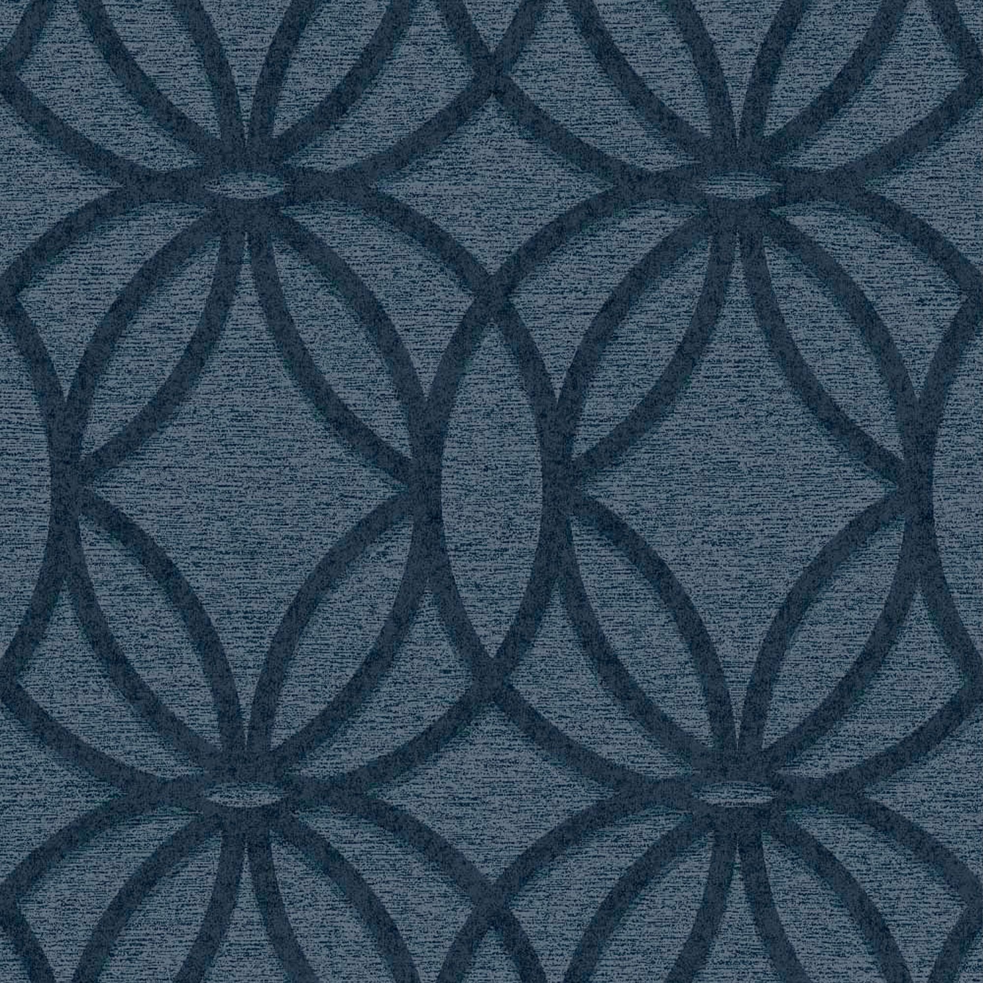 Next Luxe eclipse Navy Smooth Wallpaper Sample