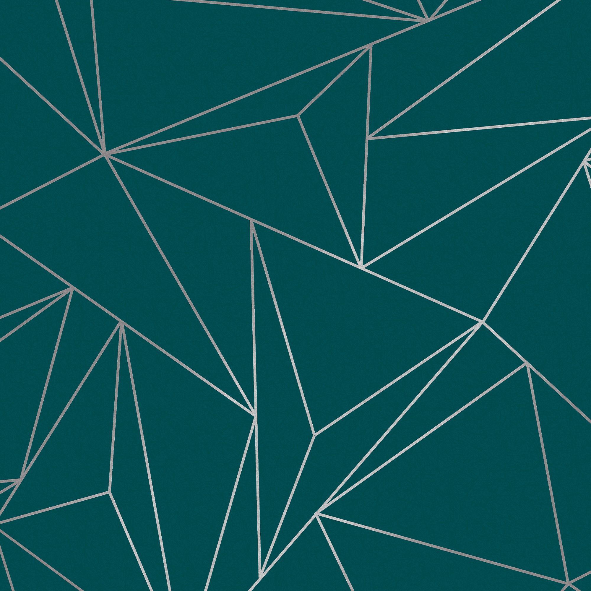 Next Scatter geo Teal Metallic effect Smooth Wallpaper
