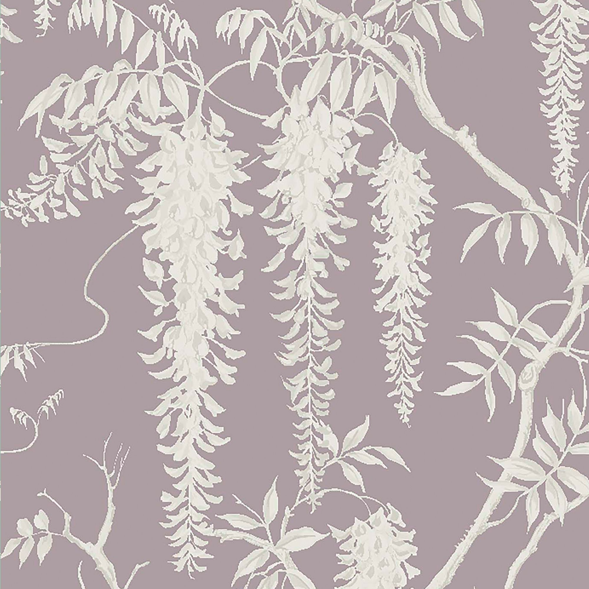 Next Wisteria trails Mauve Smooth Wallpaper