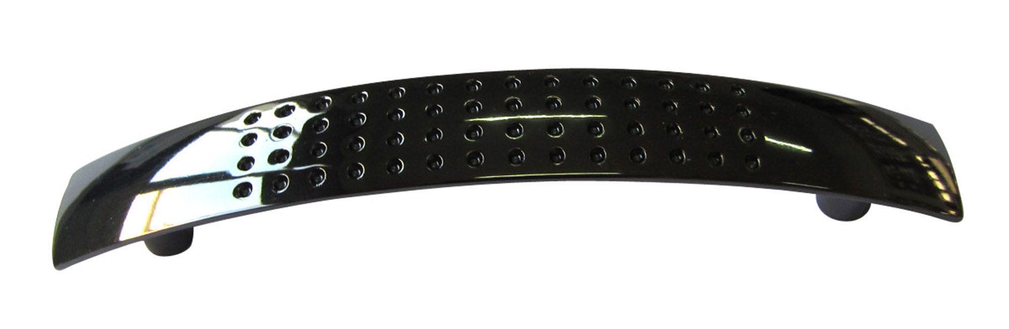 Nickel effect Black Kitchen Cabinet Handle (L)220mm