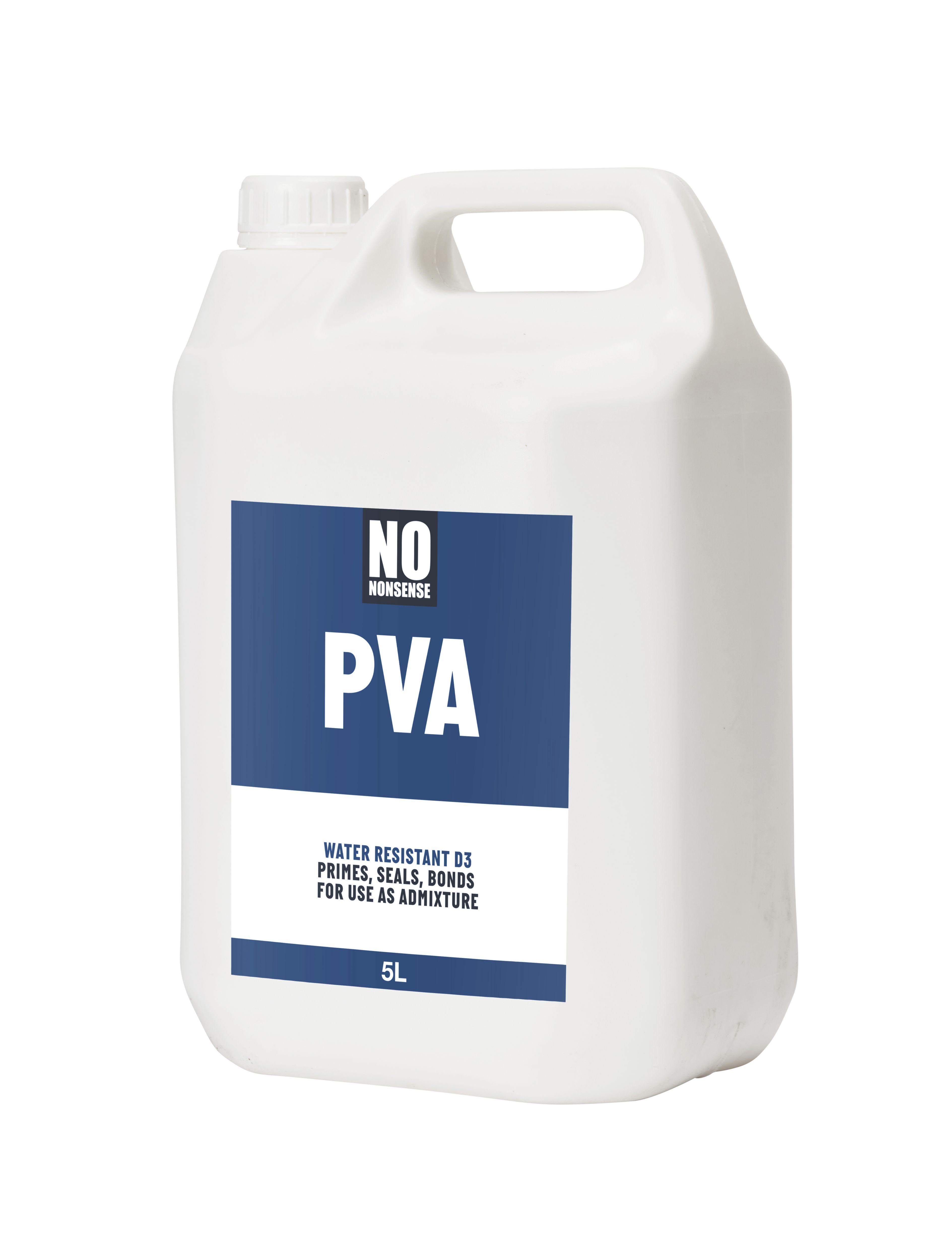 No Nonsense White PVA adhesive 5L Tradepoint