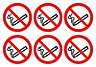 No smoking Vinyl No smoking sign, (H)230mm