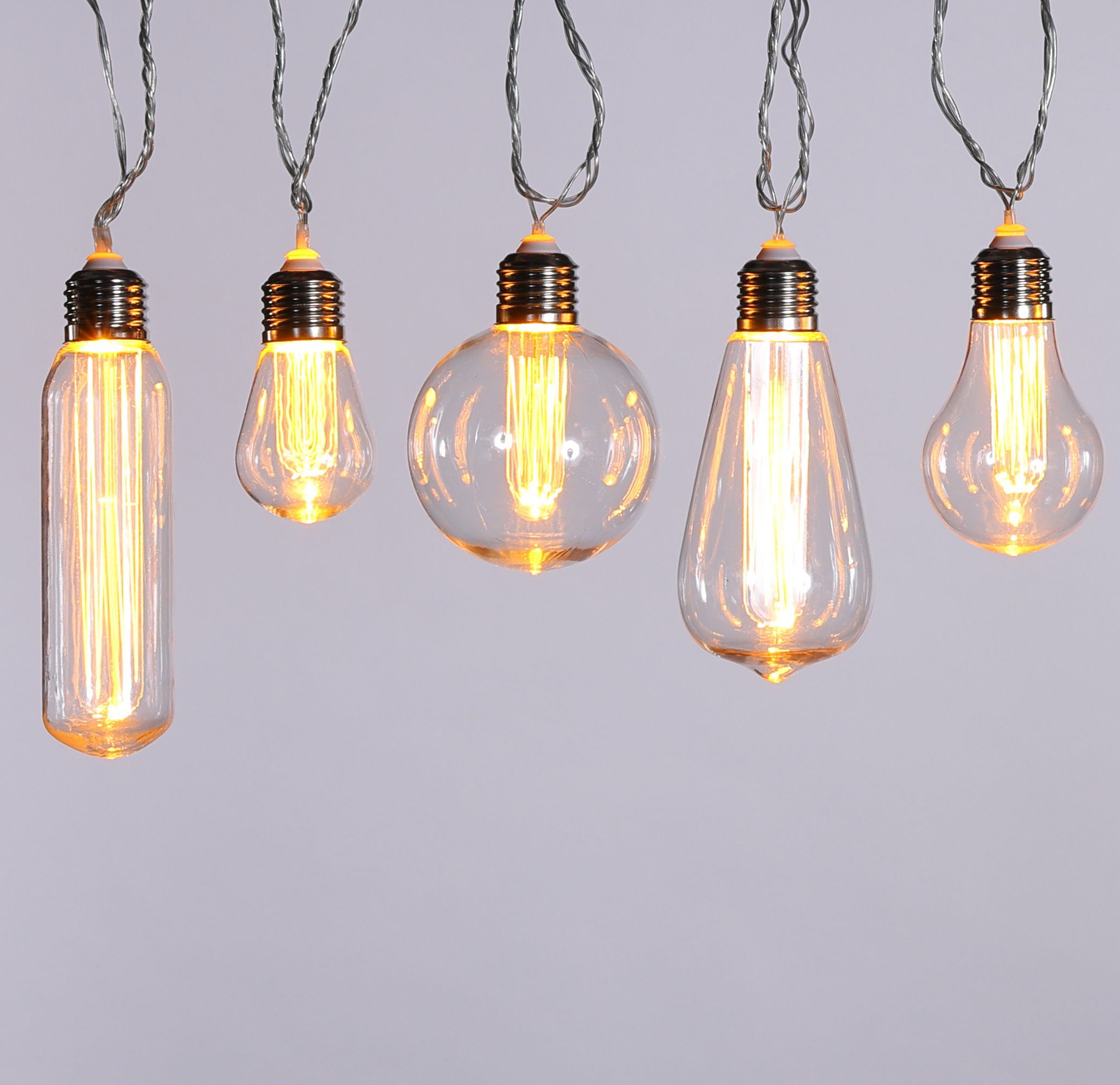 Noma Festoon Lights Mains-powered (plug-in & wired) Warm white 10 LED Outdoor String lights