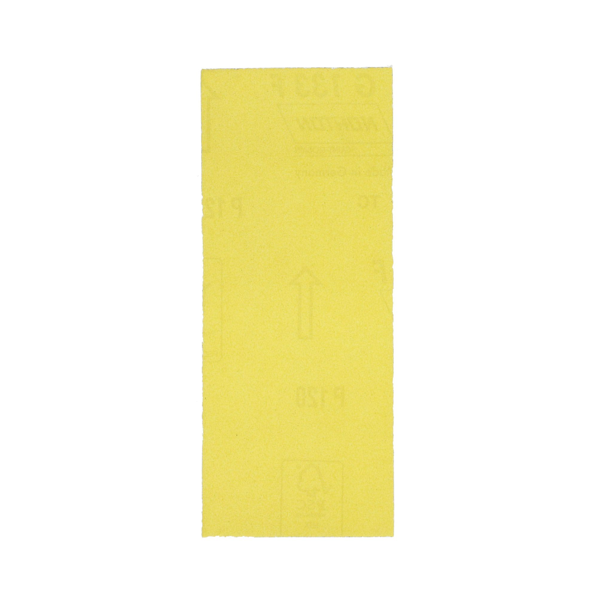 Norton 120 grit Yellow Sanding sheet (L)93mm (W)230mm, Pack of 5