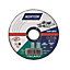 Norton Cutting disc set 115mm x 22mm, Pack of 5