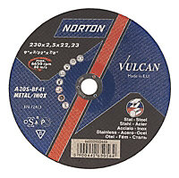 Norton Cutting disc set 230mm x 22.2mm, Pack of 5