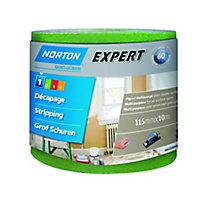 Norton Expert 60 grit Sanding roll (L)10m (W)115mm