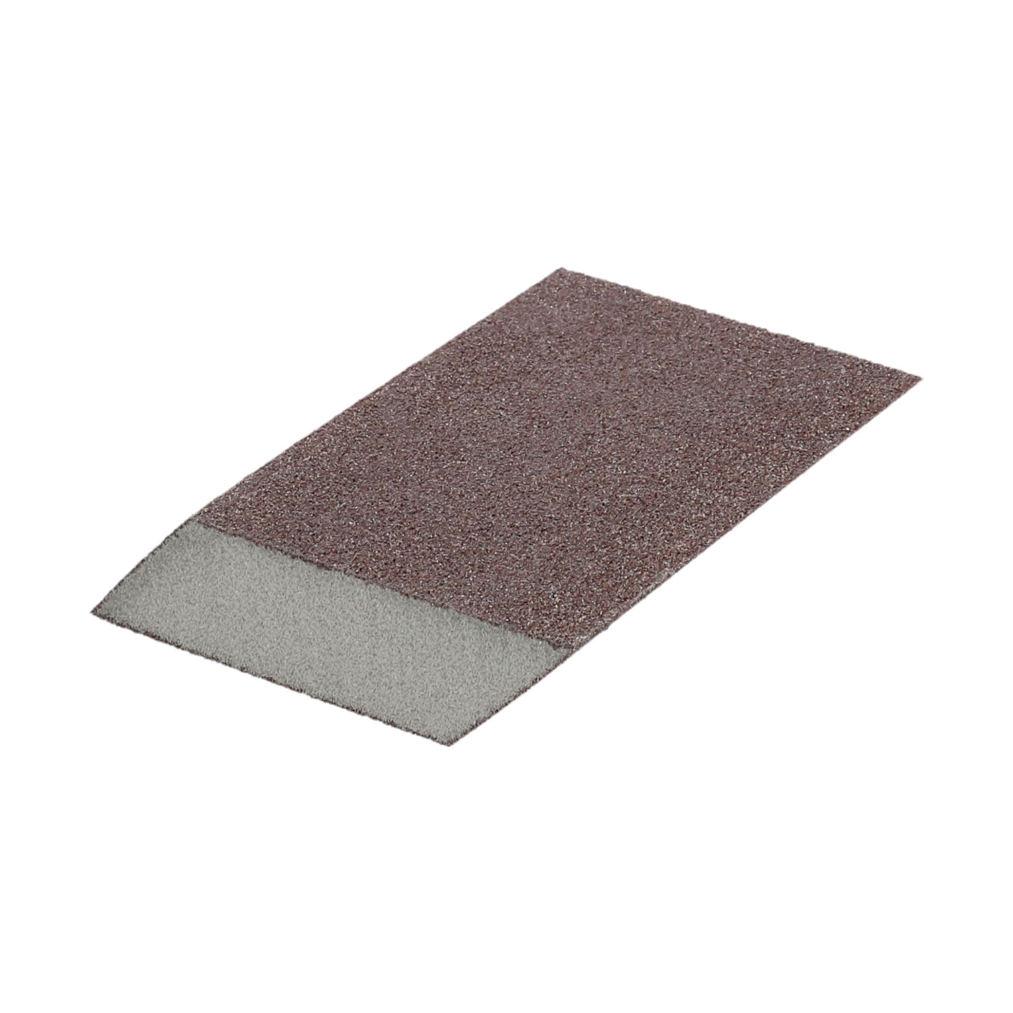 Norton Fine/Medium Dual-angled sanding sponge (L)125mm (W)75mm