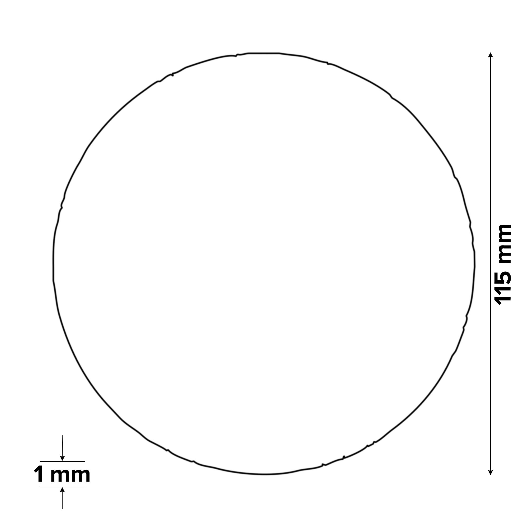 Norton Inox & metal Cutting disc 115mm x 1mm x 22.2mm