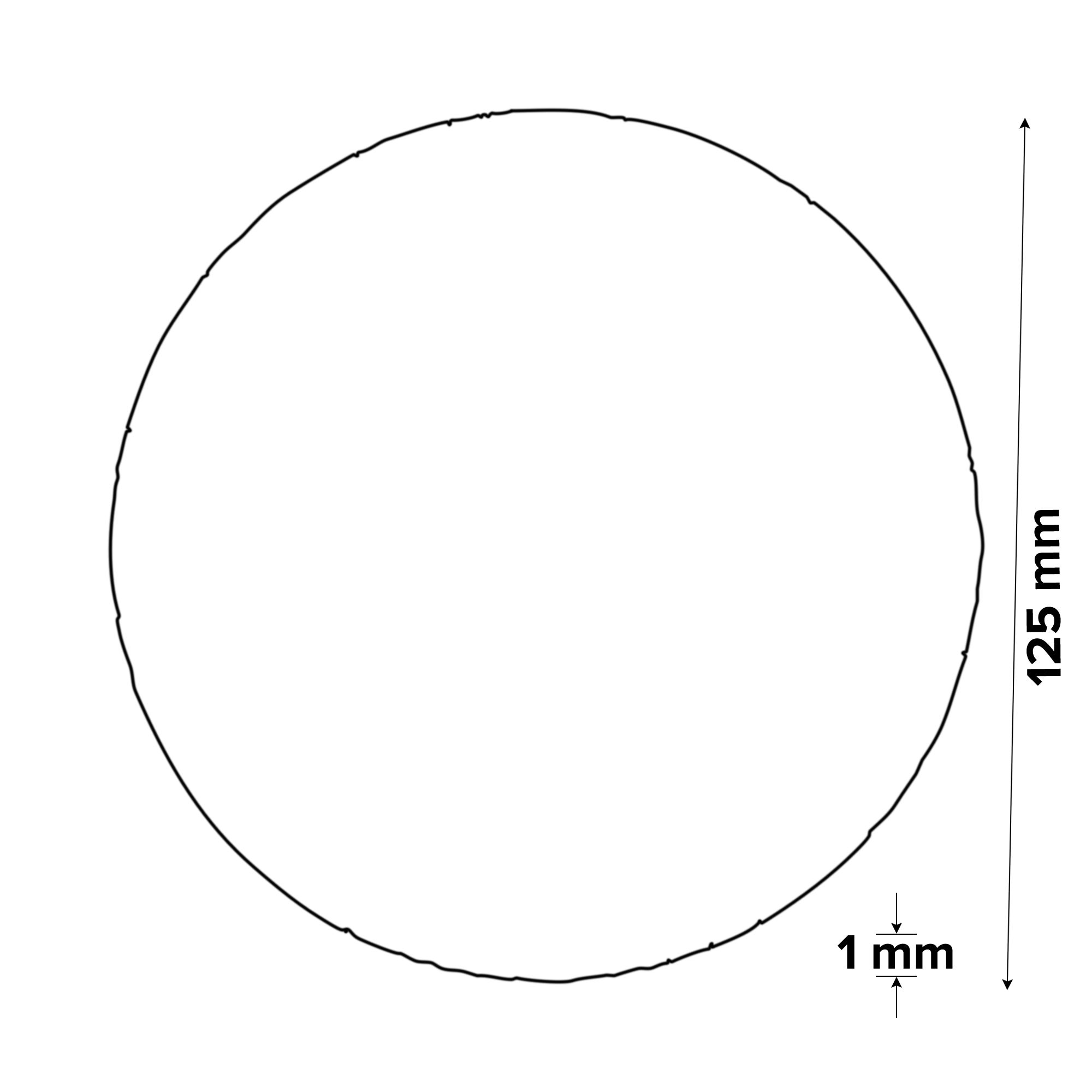 Norton Inox & metal Cutting disc 125mm x 1mm x 22.2mm