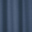 Novan Dark blue Plain Unlined Eyelet Curtain (W)140cm (L)260cm, Single
