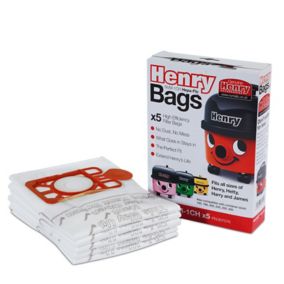 Numatic Henry NVM-1CH Disposable 9L Vacuum bag, Pack of 5